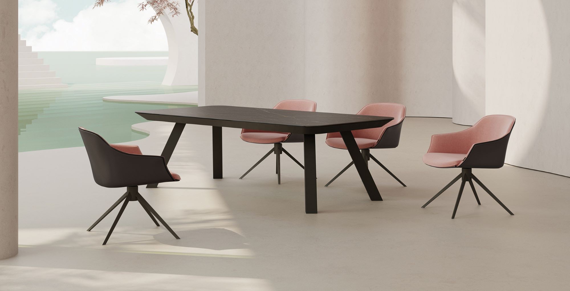 Table Esla en exclusivité à l'Entrepôt Contemporain